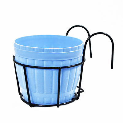 BowLift | Practical plant pot holder with stable metal frame for balcony and terrace