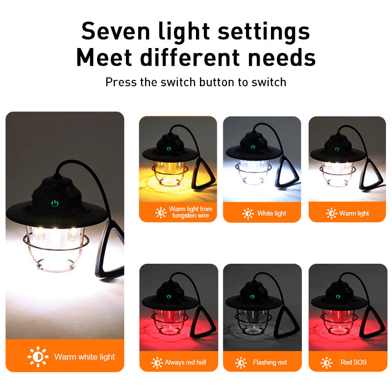 BowLift | Retro Waterproof LED Camping Light