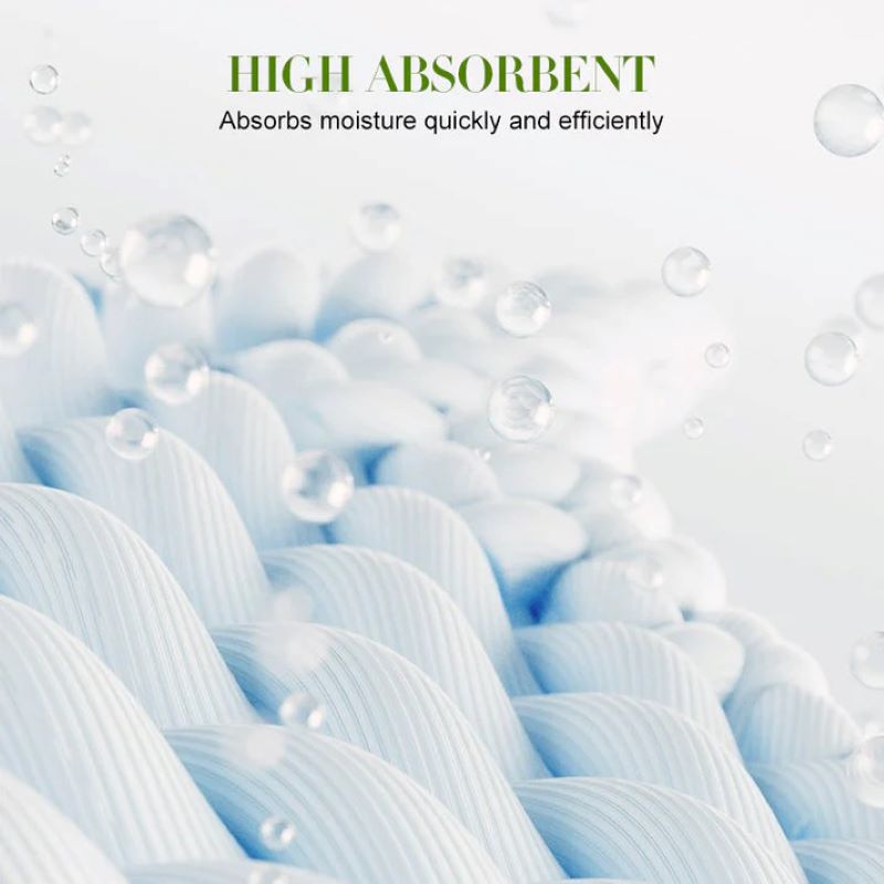 BowLift |  Quick-drying non-slip peacock floor mat