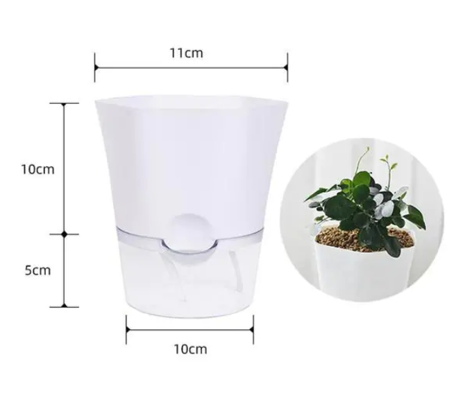 BowLift | Plant pot with water reservoir – Self-watering flower pot for houseplants