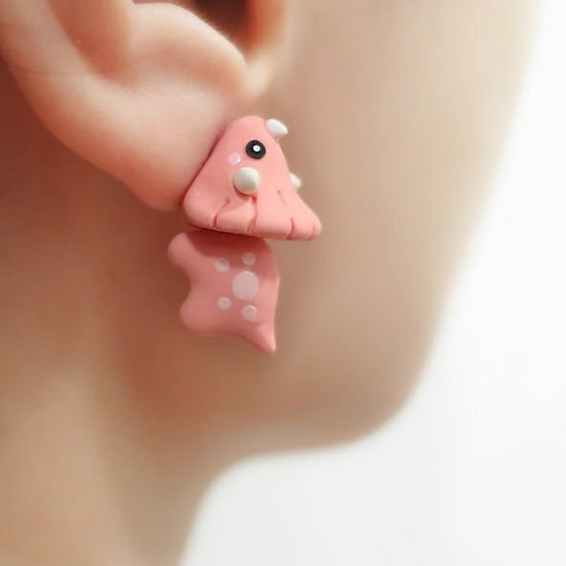 BowLift | Cute Animal Bite Earrings, 1 Pair