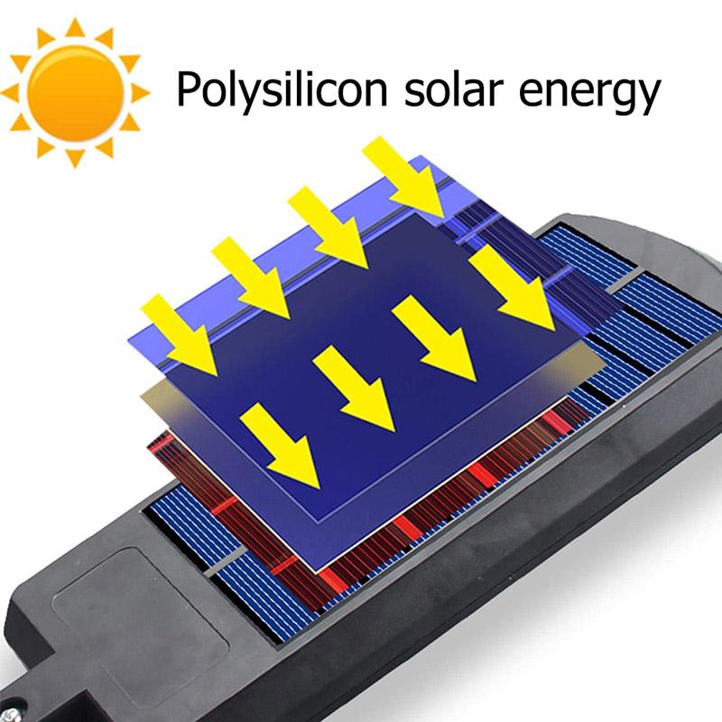 BowLift | 200W Outdoor Solar LED Lamp with Remote Control, Motion and Twilight Sensor