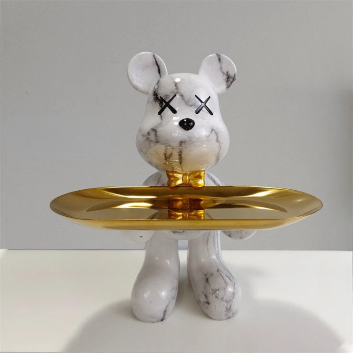 BowLift | BearServe - Bear Sculpture with Tray