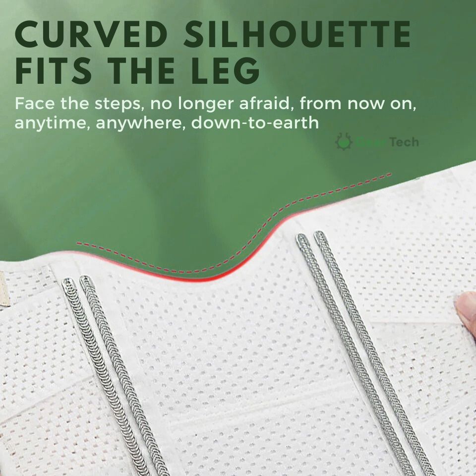 BowLift | Knee Pads for Pain Relief | Support Compression Springs & Adjustable Tension Strap for Stability and Joint Protection