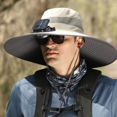 BowLift | Ultimate Outdoor Sun Hat with Rechargeable LED and Wide Brim
