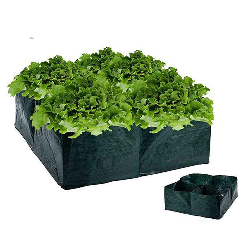 BowLift | Planting bag with multiple compartments – Robust garden storage for plants and herbs