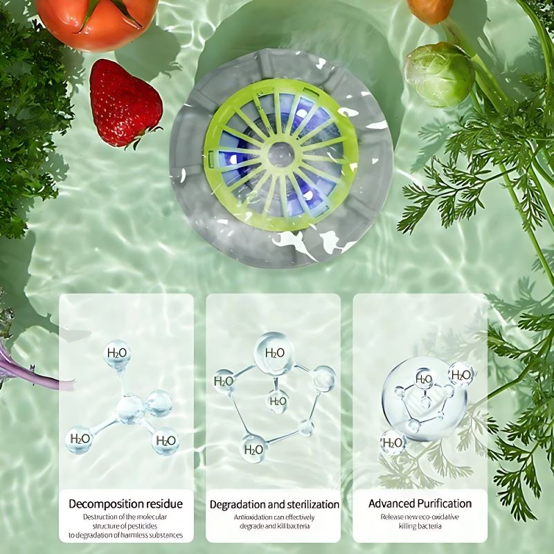 BowLift | High-efficiency portable fruit and vegetable washing machine