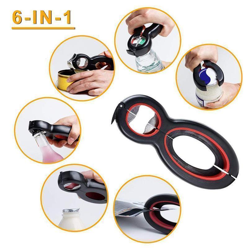 BowLift | 6 in1 Multifunctional Bottle Opener