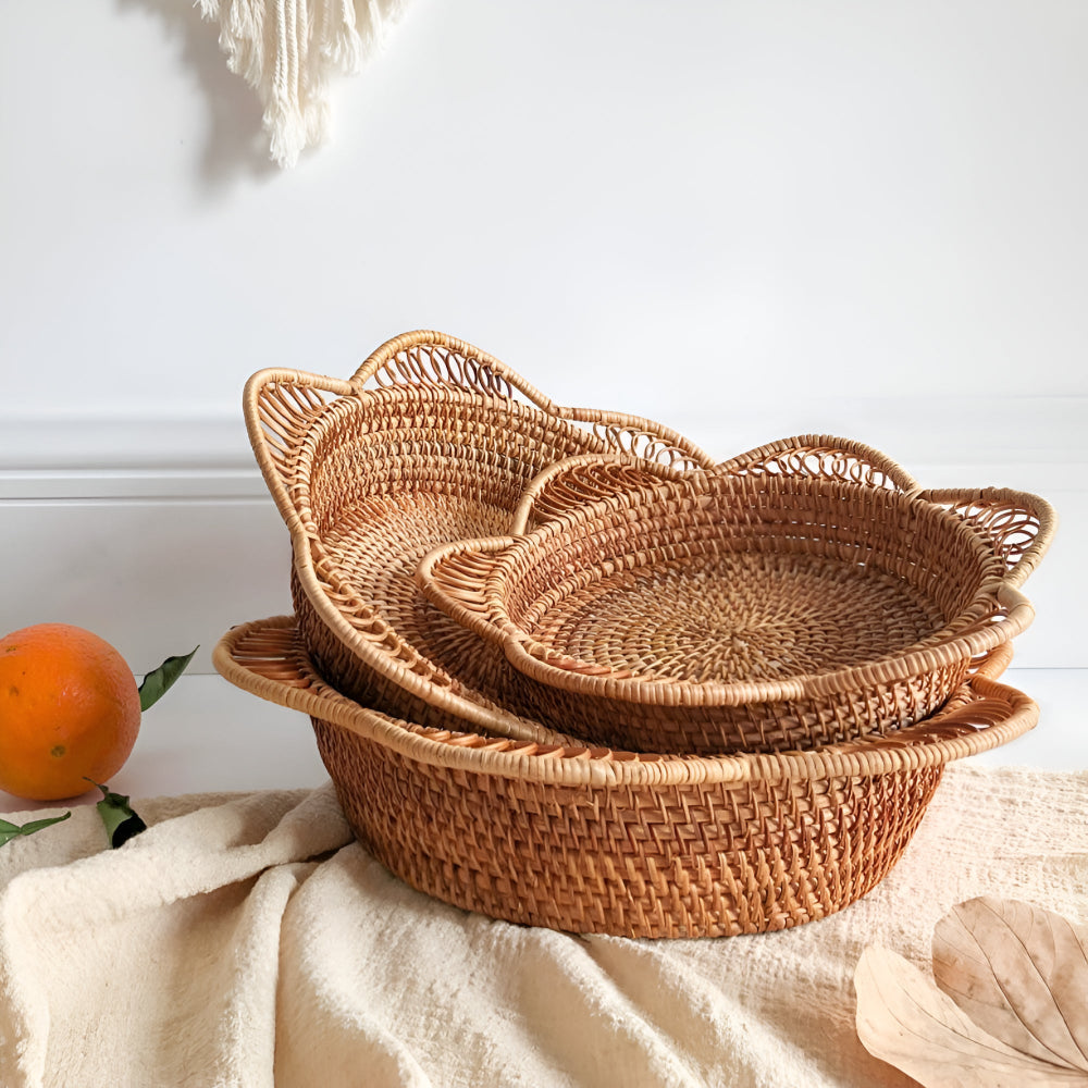 BowLift | Handwoven Rattan Floral Basket