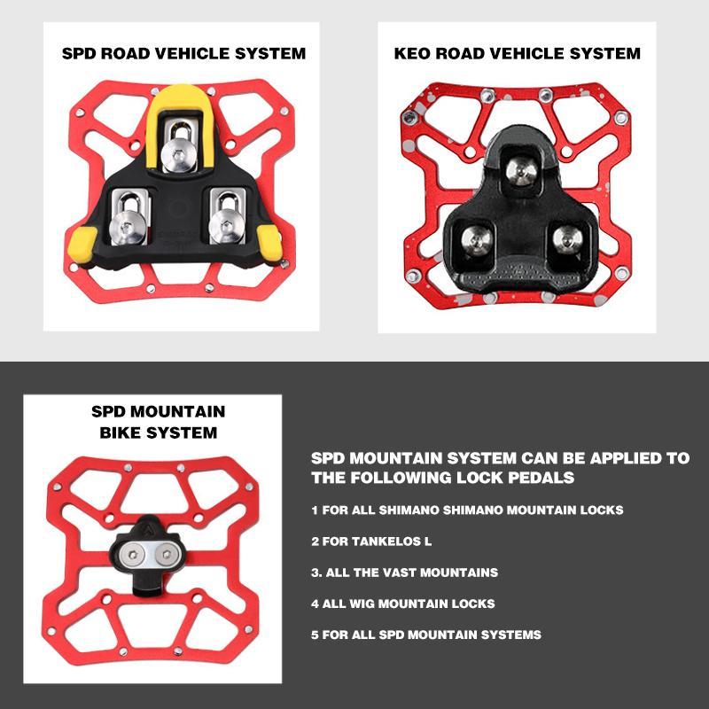 BowLift | Aluminum Alloy Pedal Adapter without Clips (One Pair)