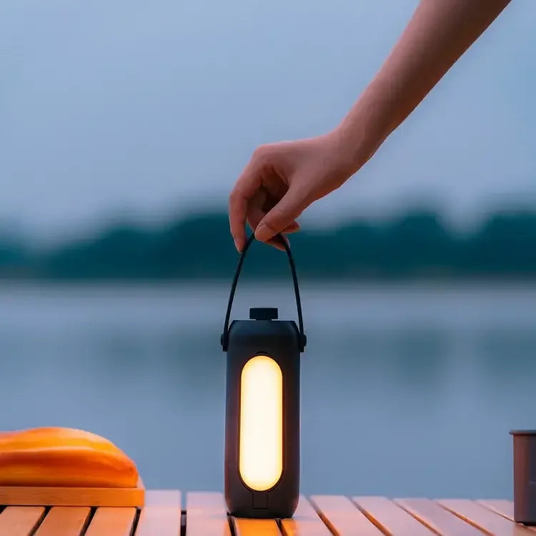BowLift | Portable Rechargeable Camping Lantern | 180-Hour Battery Life, SOS Function & Lightweight Design for Outdoor Adventures