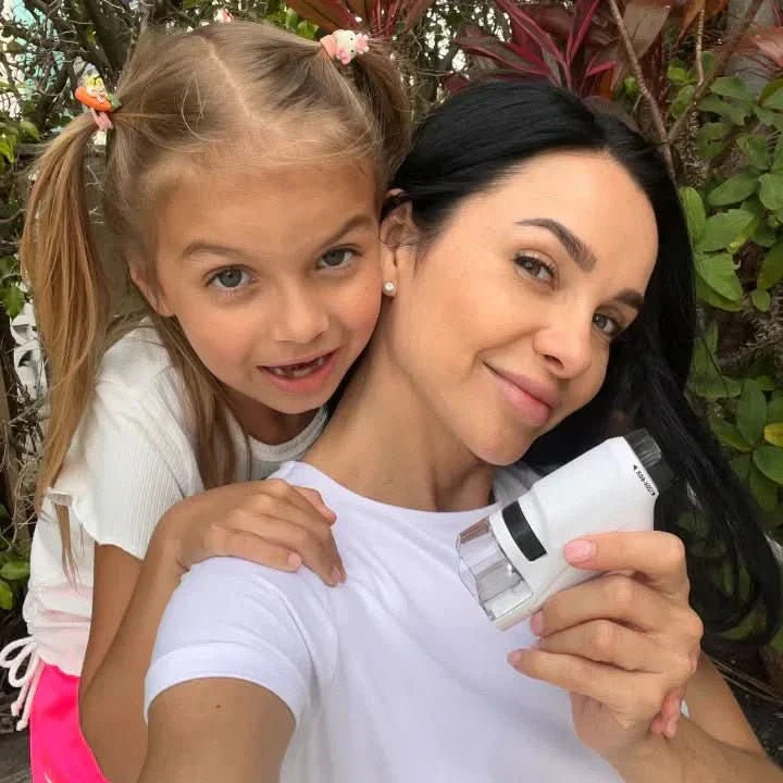 BowLift | ExplorerLens – Portable microscope for kids – 60x–120x zoom – Discover & learn everywhere