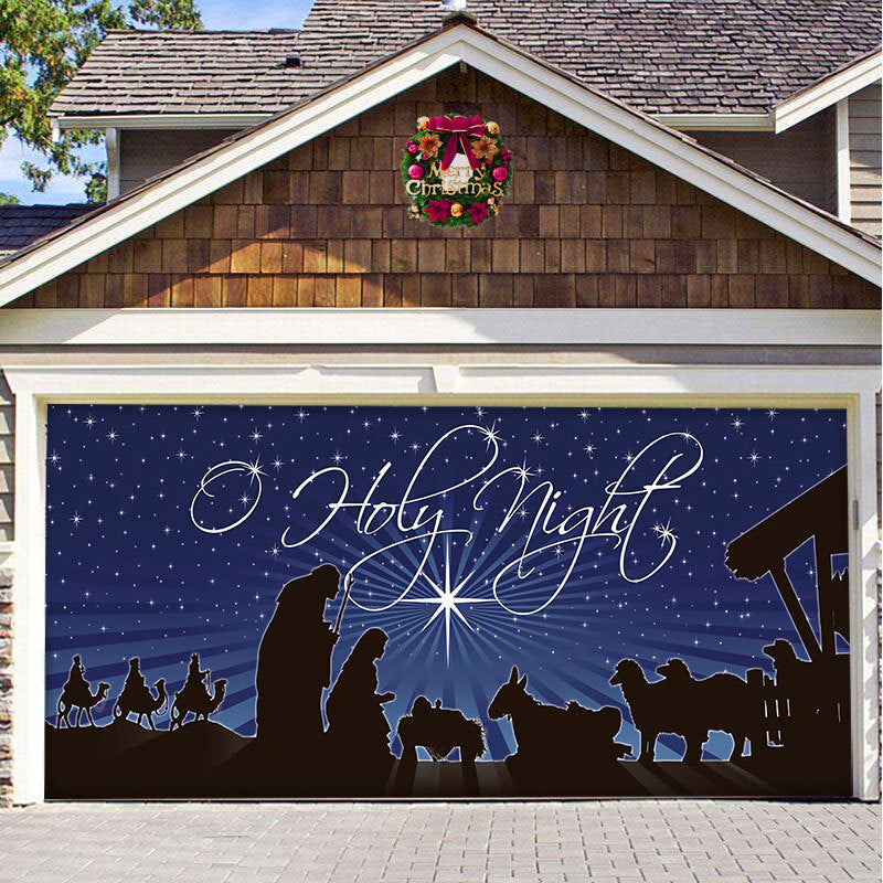 BowLift | Christmas Carsge Door Banner Ornament