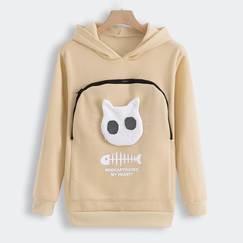 BowLift | Cat Lovers Hoodie Cuddle Pouch