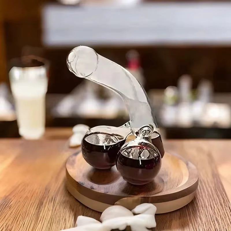 BowLift | Playful Curve Adult-Themed Decanter