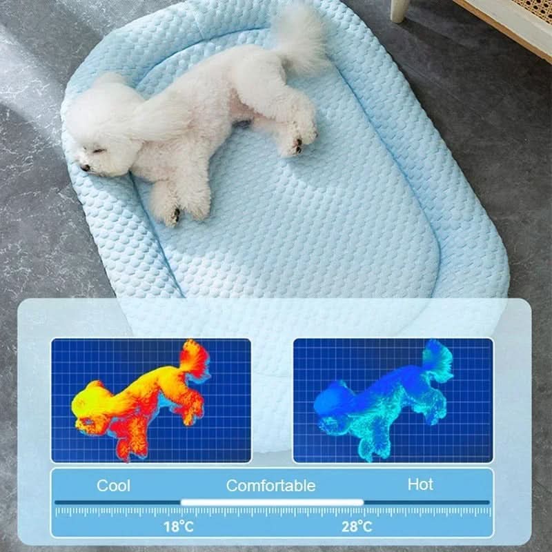 BowLift | Cooling Pet Mat in Cloud Shape for Summer Comfort