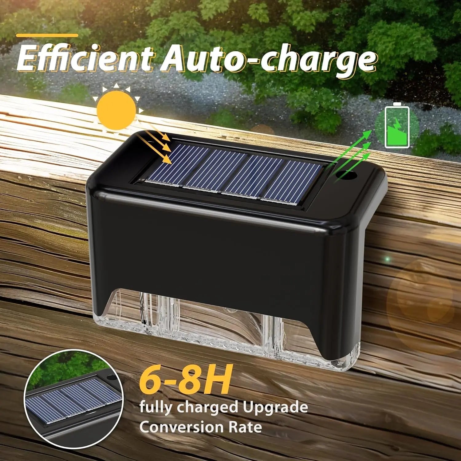 BowLift | 4-Piece Solar Patio Lights – Weatherproof Outdoor Lighting