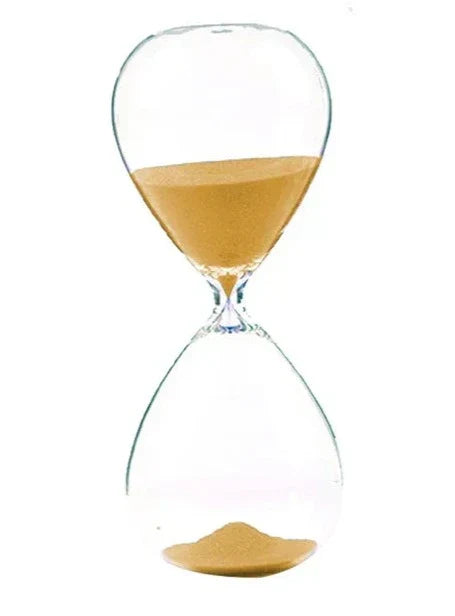 BowLift | Creative transparent hourglass made of glass