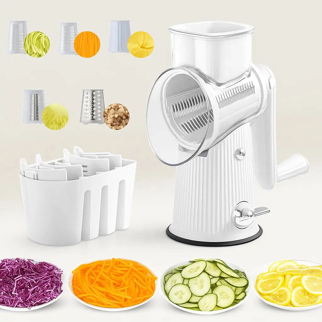BowLift | 5-in-1 Redating Mandoline Slicer for Crispy, Healthy Vegetable Snacks