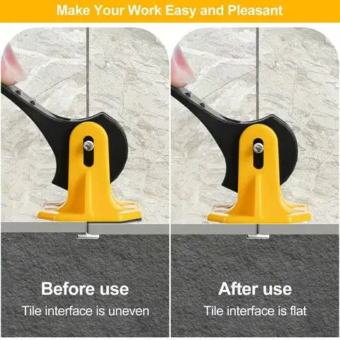 BowLift | 50 Piece Tile Leveling System with Steel Pins for Even Joints