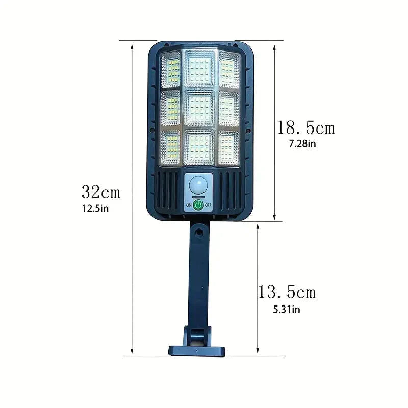 BowLift | 5000LM Solar Floodlight Twilight to Dawn, Solar Powered Outdoor Lights with Security Motion Sensor