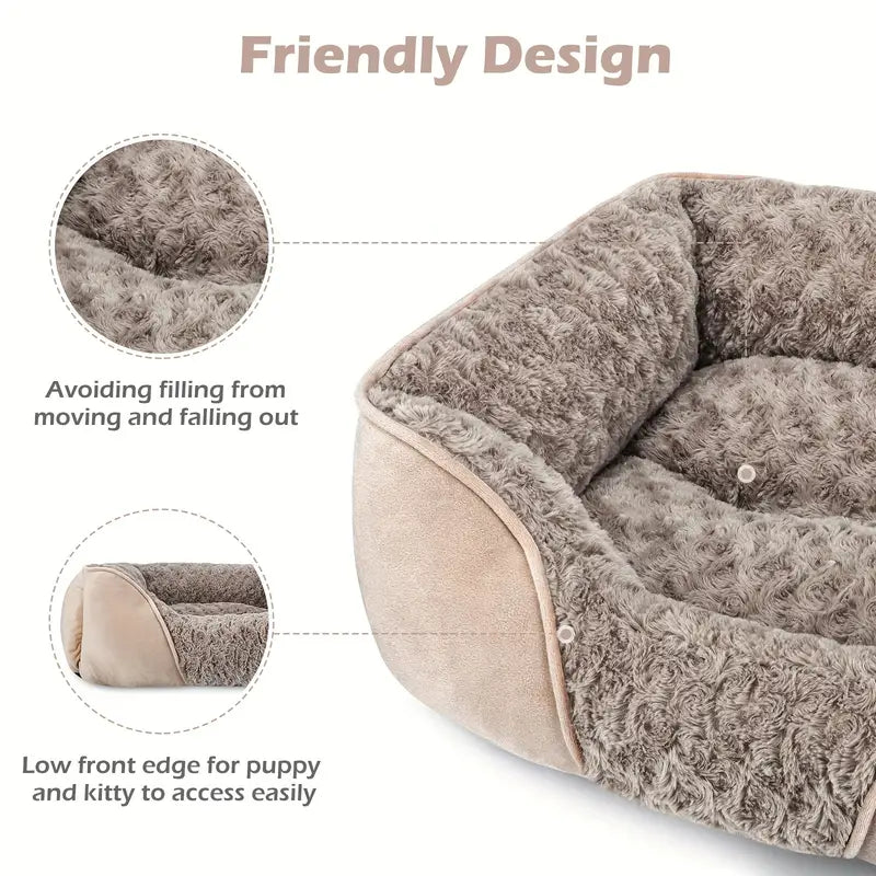 ComfortPaws • Soft & Durable Rectangle Dog Bed