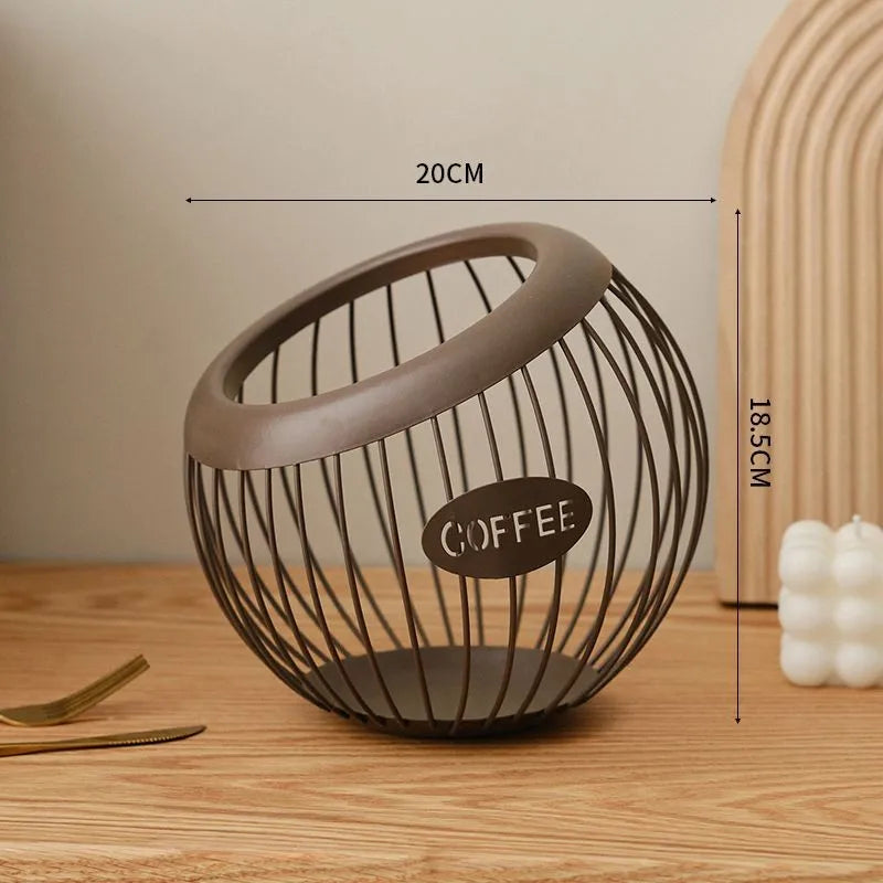 BowLift | Elegant Metal Snack Storage Basket