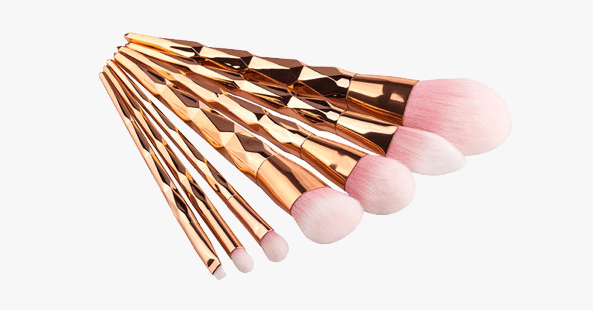 BowLift | Gold Jewel Mermaid Brush Set