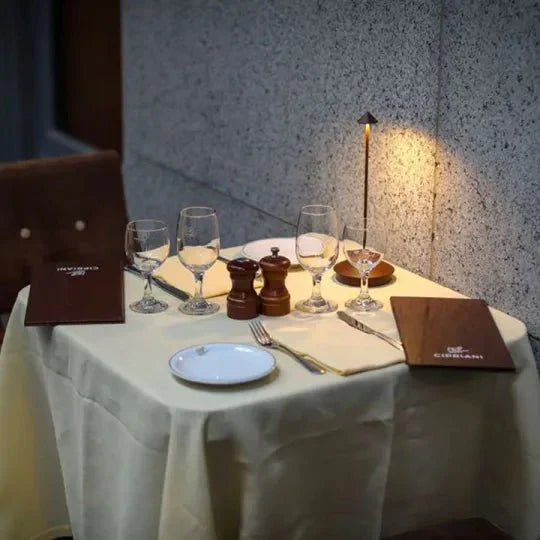 BowLift | LumiZen Minimalist LED Table Lamp | Waterproof and Dimmable Wireless Lighting