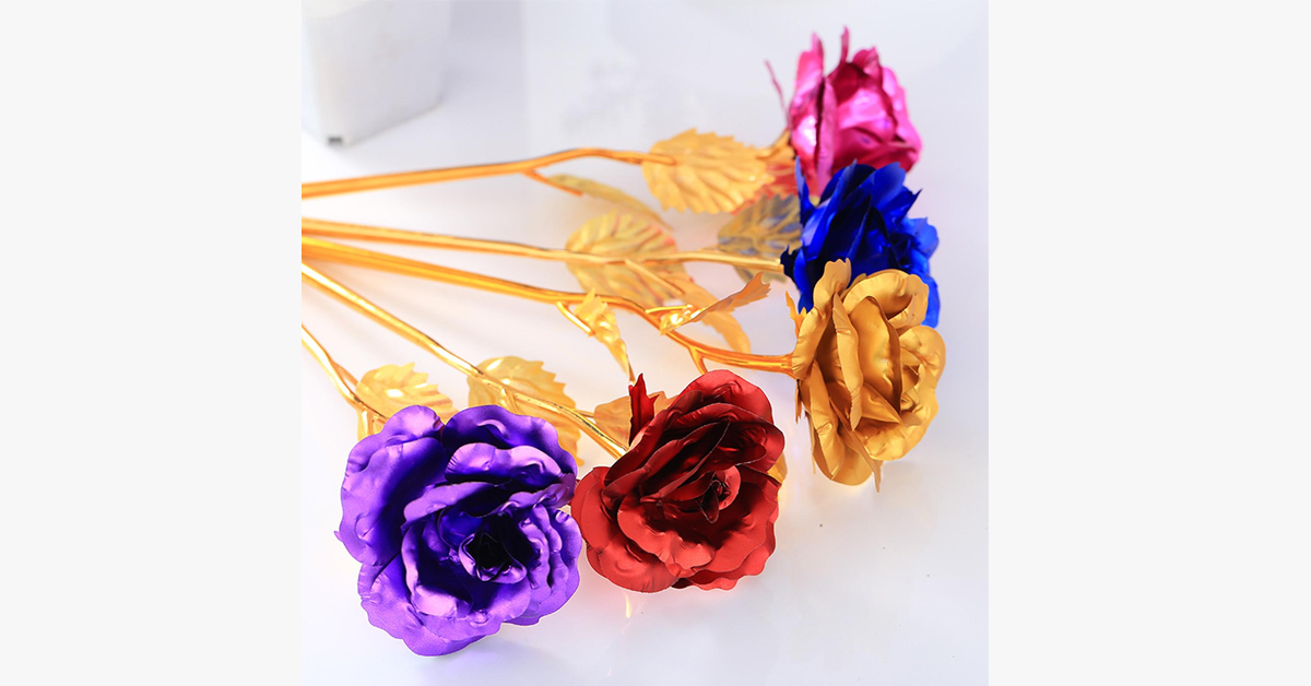 BowLift | 24K Always Gold Plated Rose - Various Colors