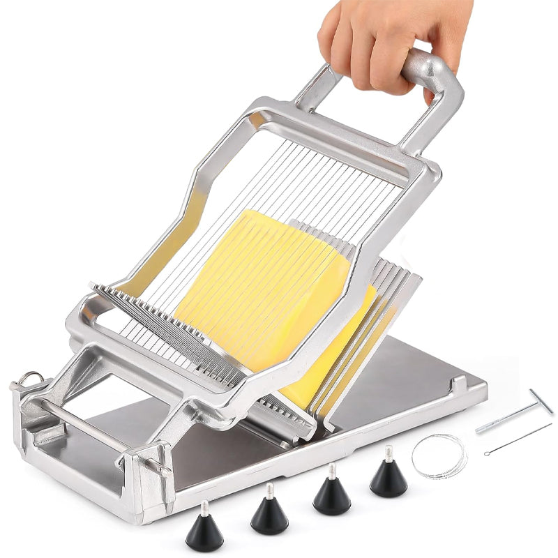 BowLift | 0.2" Cheese Cutter Commercial Block Cheese Cutter Board Cheese Slicer with 316 Stainless Steel Wire