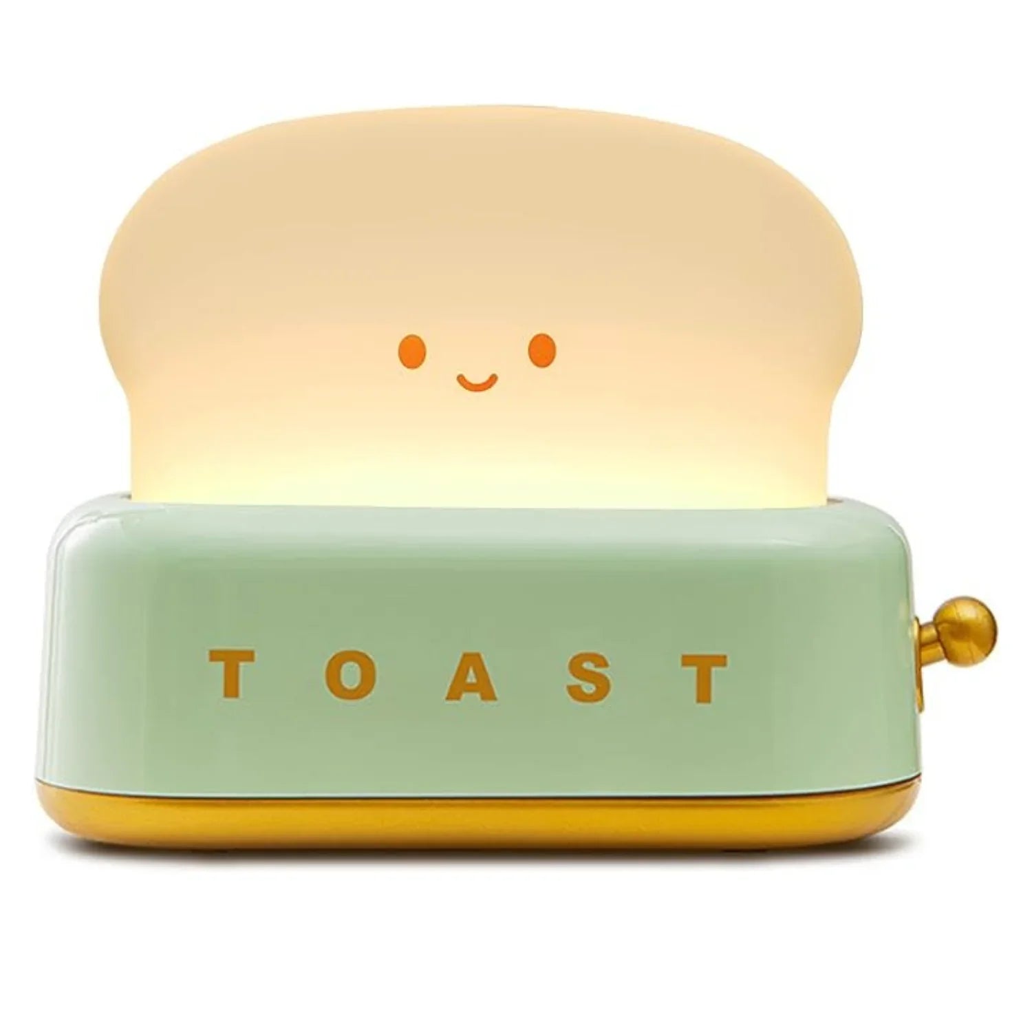 BowLift | Shaded Nightstand Lamp – Kawaii Toast LED Lamp for Cozy Lighting