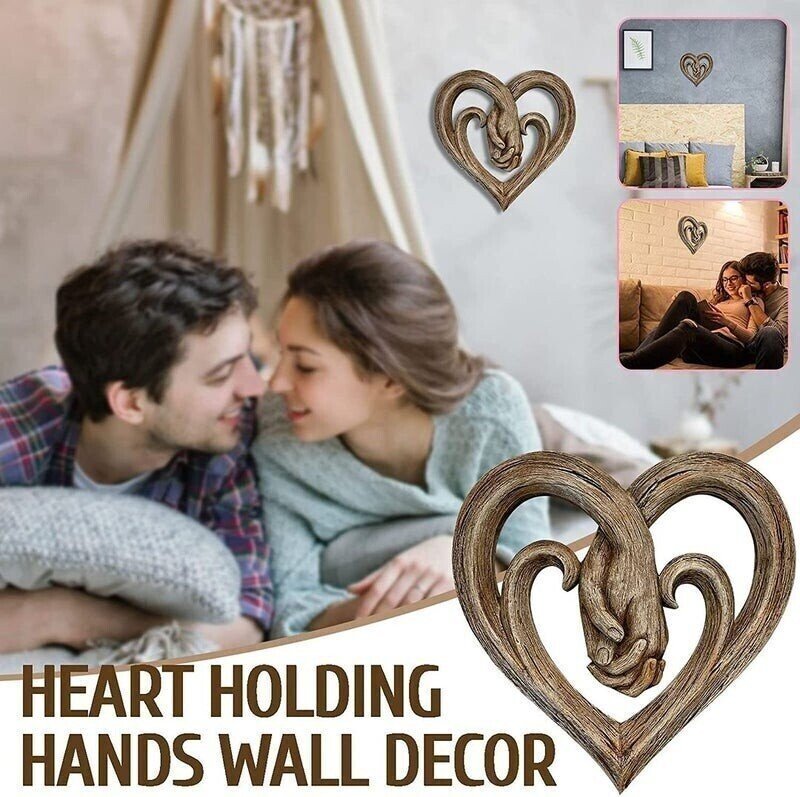 BowLift | Heart Holding Hands Wall Decor - Forever Love