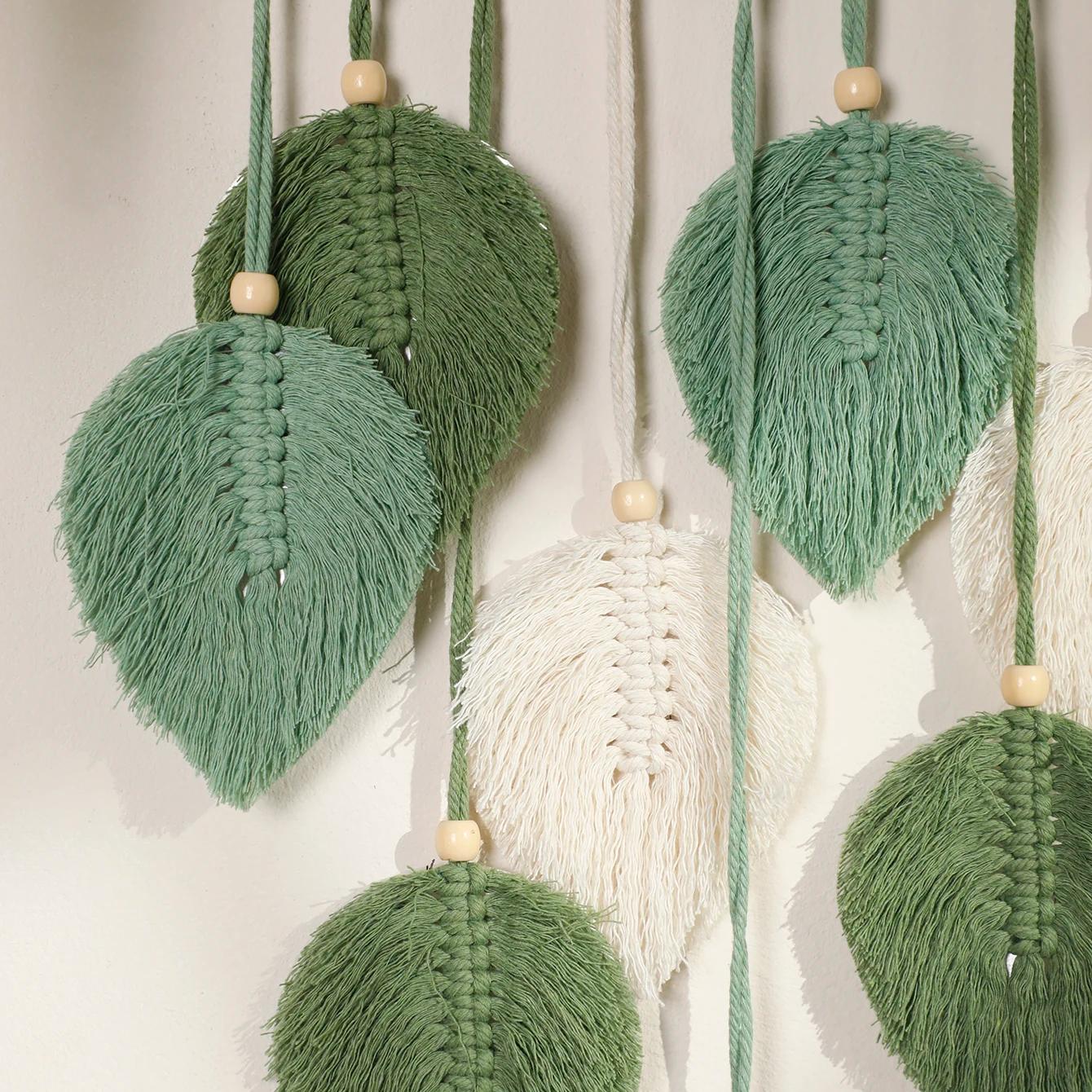 BowLift | Boho Macrame Leaf Tapestry