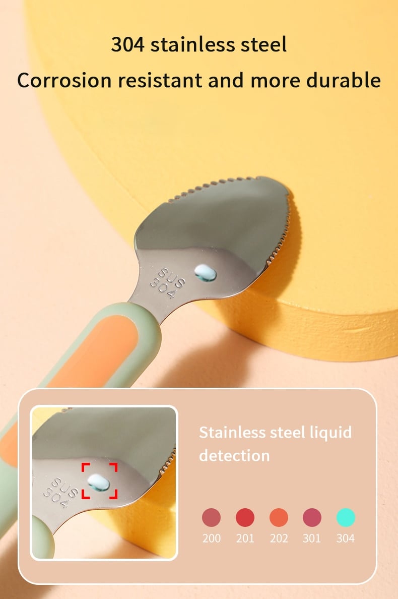 BowLift | Baby Double Head Scraping Fruit Spoon