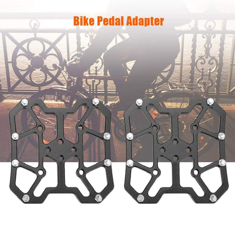 BowLift | Aluminum Alloy Pedal Adapter without Clips (One Pair)