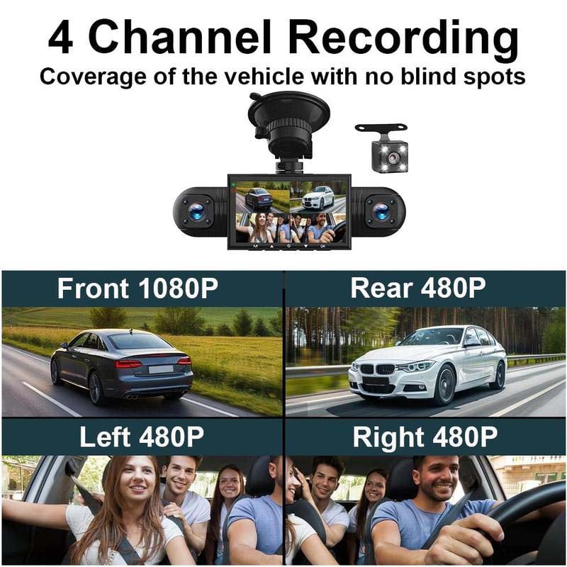 BowLift | 4 Channel FHD Dash Cam