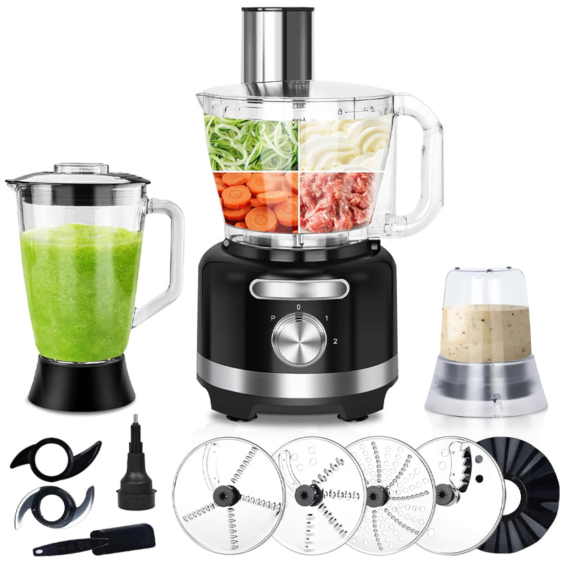 BowLift | 16-Cup Food Processor Multifunction Vegetable Chopper Professional Electric Food Chopper