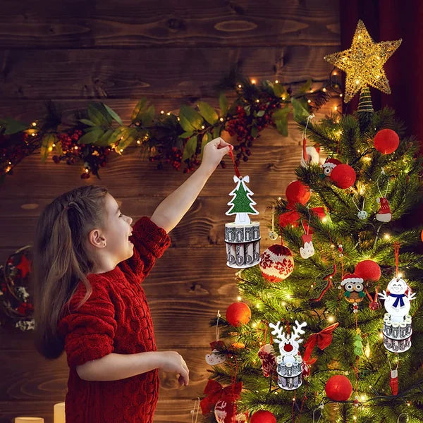 BowLift | Christmas Money Holder Ornament | Handmade Wooden Decoration | Festive Gift Idea