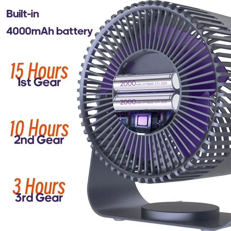 BowLift | Wireless Portable Quiet Fan Circulator Air Cooler