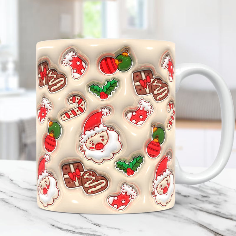 BowLift | 3D Christmas Inflated Mug Wrap