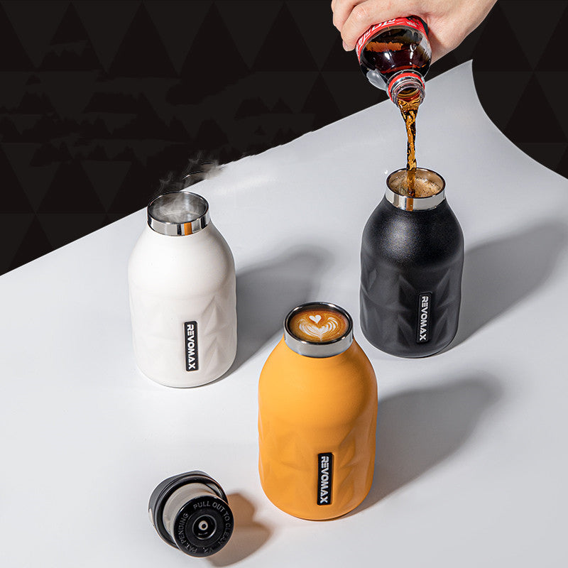 BowLift | Diamond Faceted Thread-Free Portable Thermos