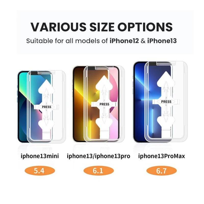 BowLift | Anti-Spy Screen Protector With Auto Alignment Kit For iPhone