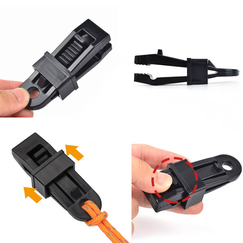 BowLift | Plastic clips for tent