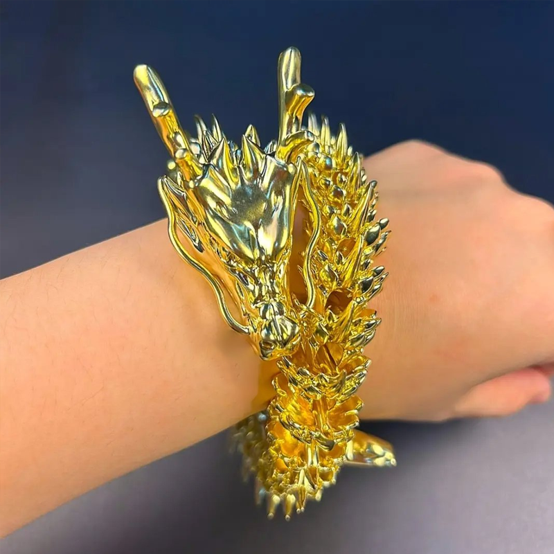 BowLift | Golden Dragon with movable joints