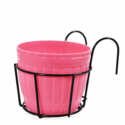 BowLift | Practical plant pot holder with stable metal frame for balcony and terrace