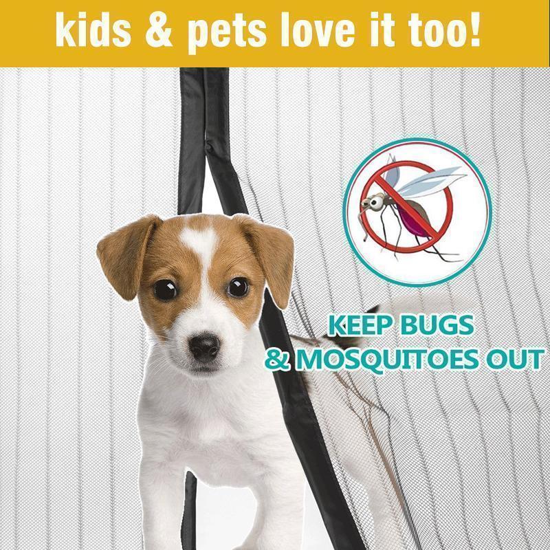 BowLift | Magnetic Fly Screen Door with Velcro Closure