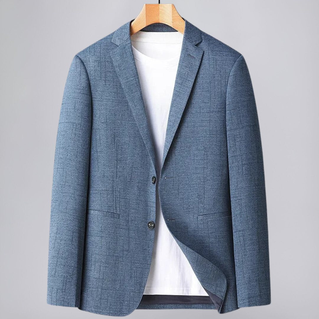 Textured Blazer with Modern Elegance