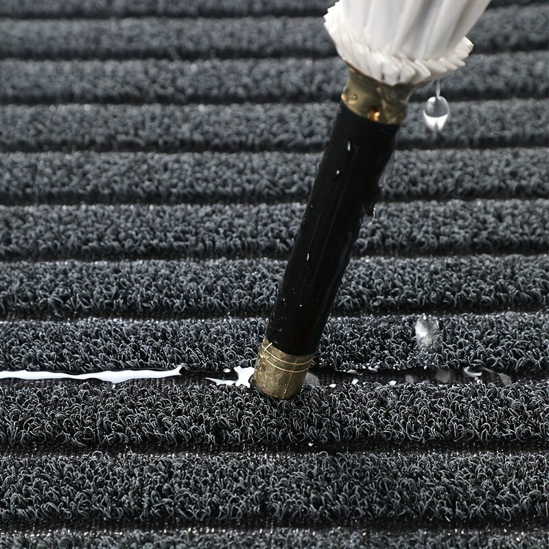 BowLift | All-Season Weatherproof Doormat – Abrasion-Resistant Striped Doormat, Non-Slip, Stain and Fade Resistant, Low Profile Mat for Indoor and Outdoor