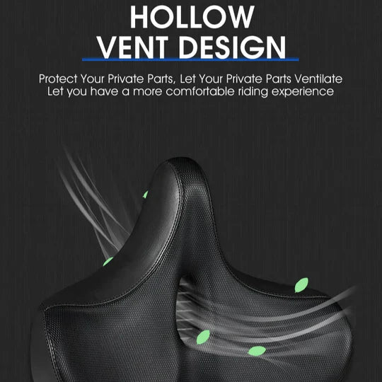 BowLift | Extra Large Bike Seat With Comfortable Thick Foam and Waterproof